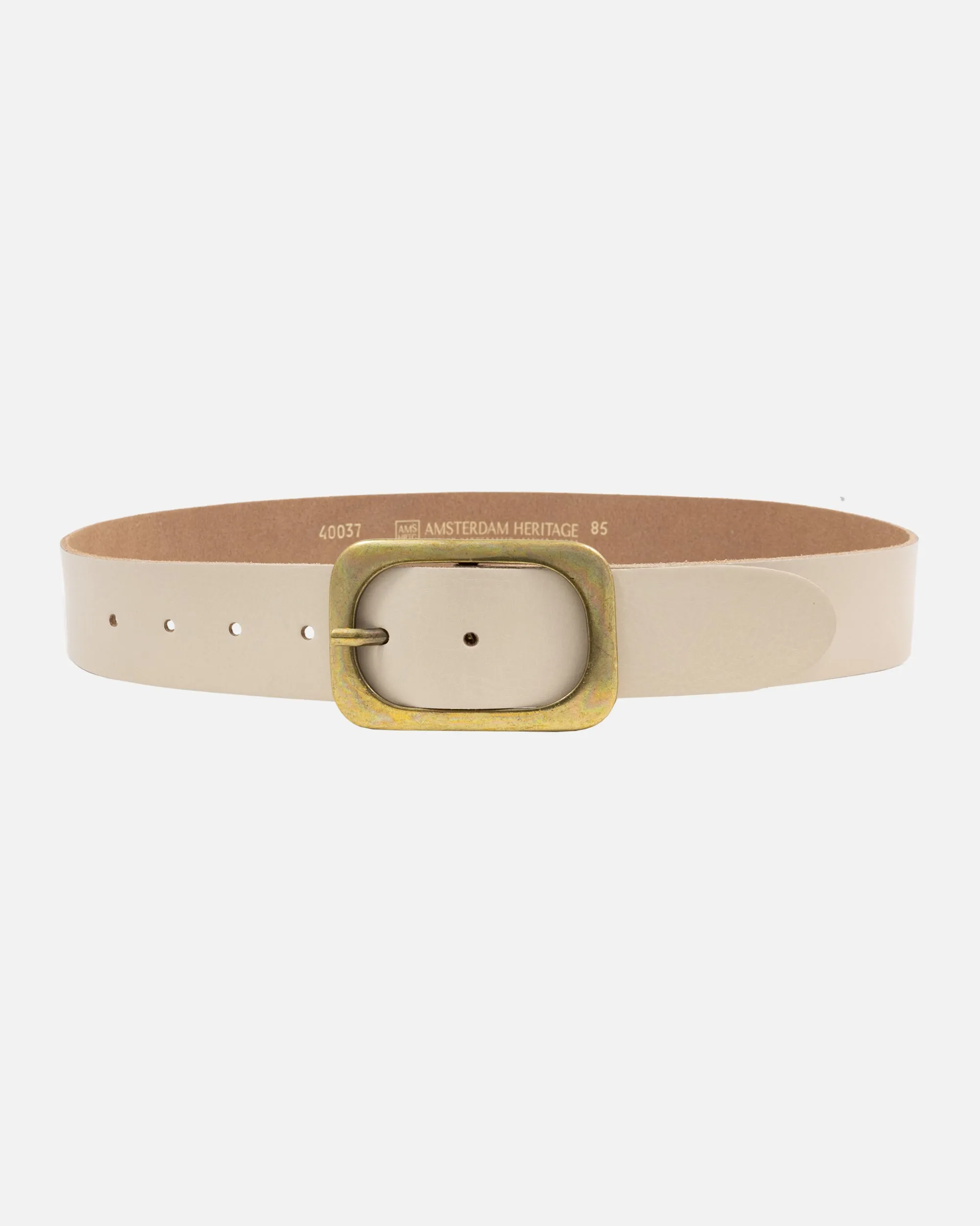 Jodi | Statement Buckle Classic Leather Belt