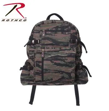 Jumbo Vintage Style Canvas Backpack