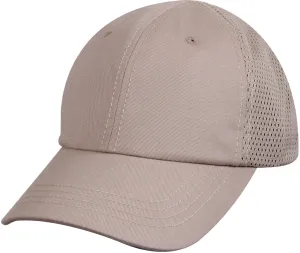 Khaki - Adjustable Mesh Back Tactical Cap