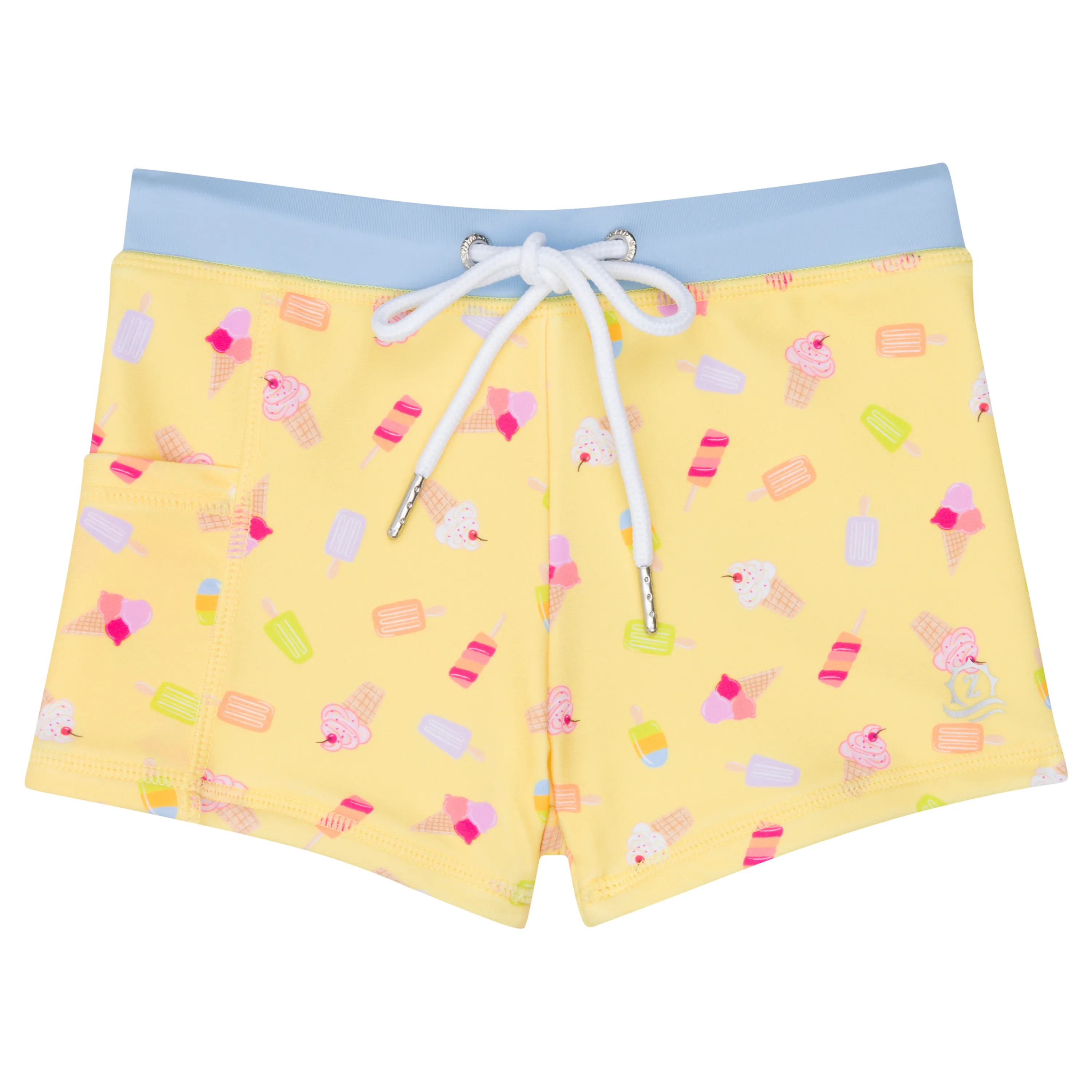 Kids Euro Swim Shorties | "Sweetie"