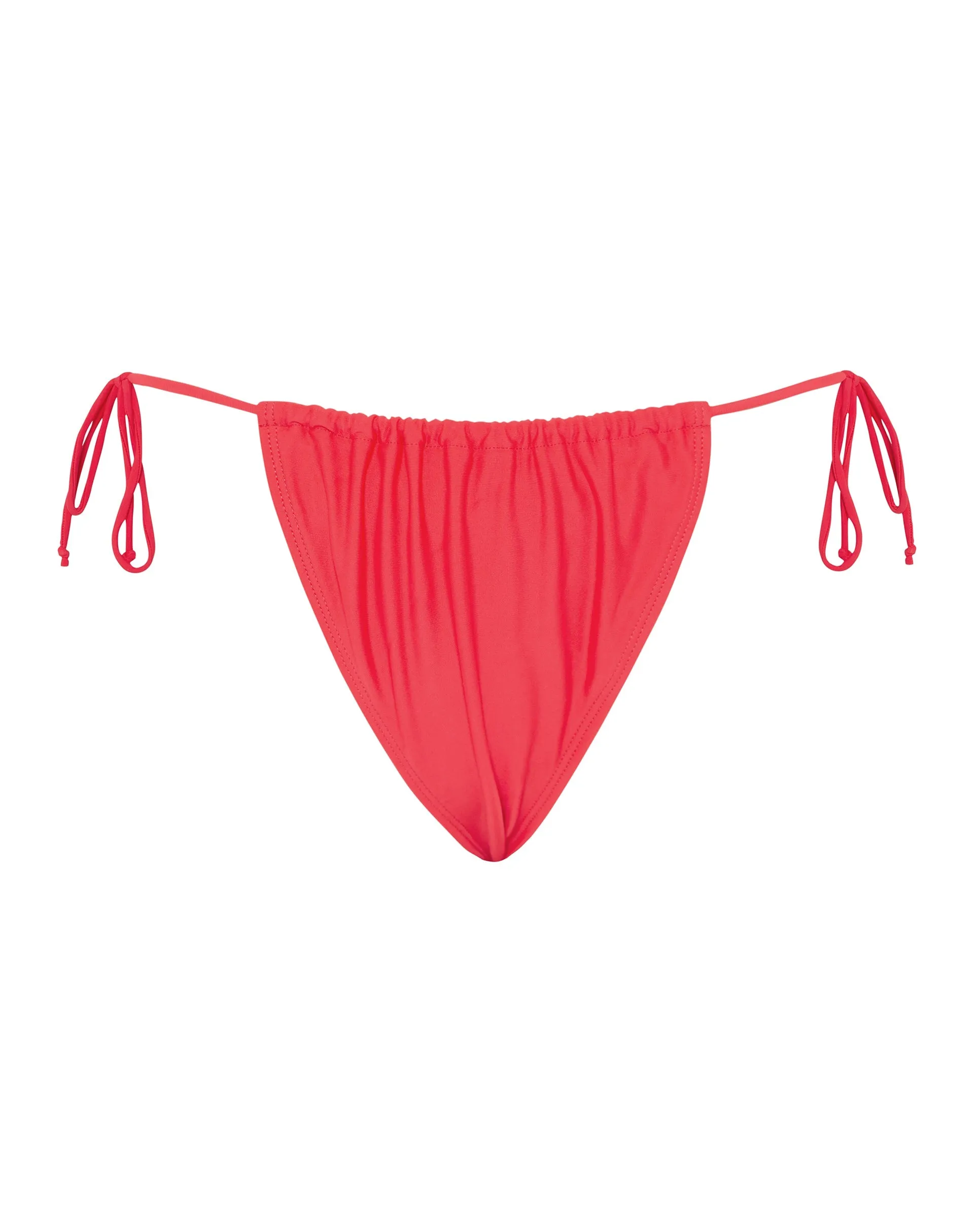 Leyna Bikini Bottom in Scarlet Red