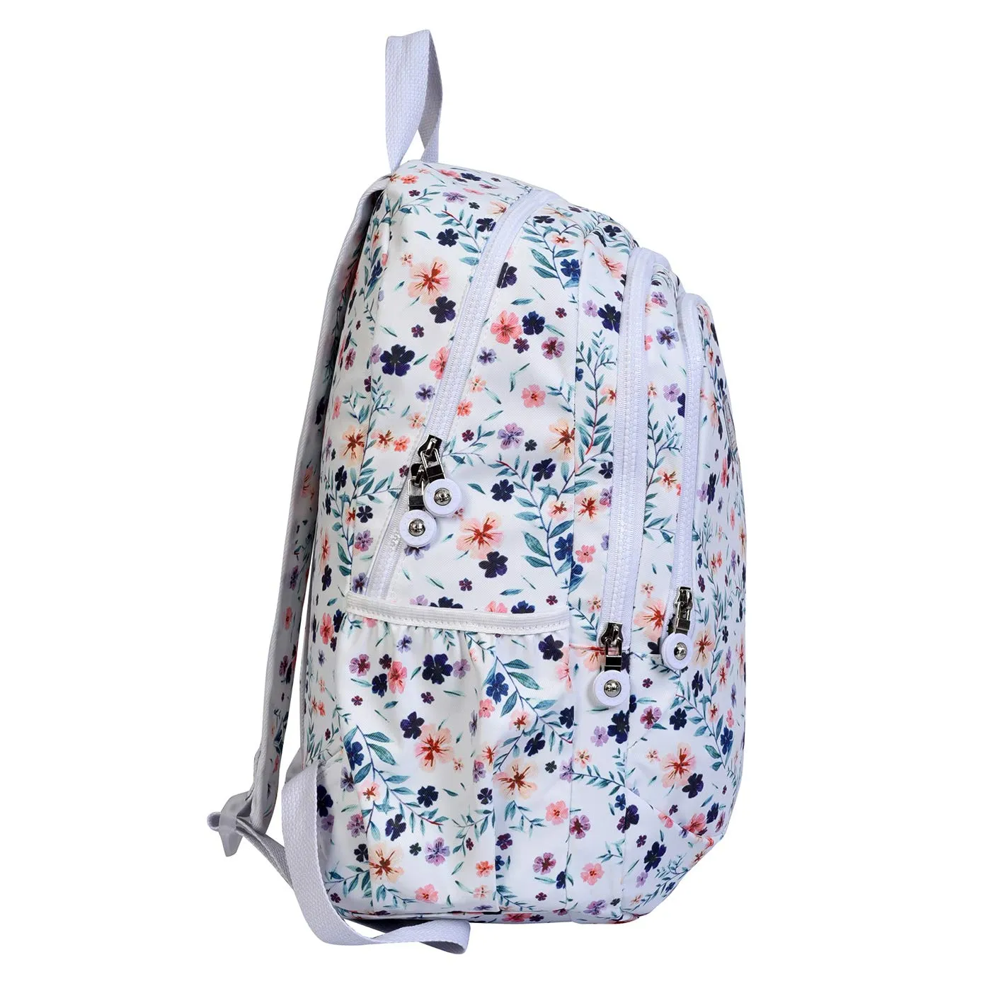 Lino Perros Women Multi Colored Floral Print Backpack