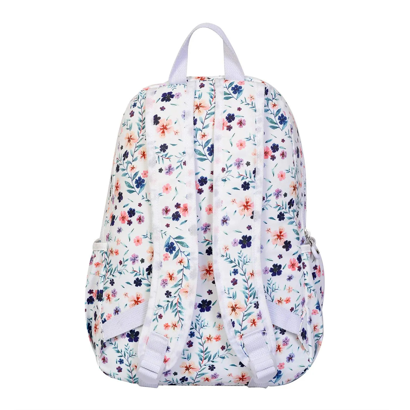 Lino Perros Women Multi Colored Floral Print Backpack