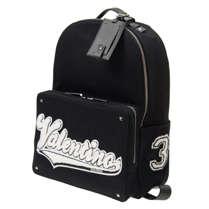 Logo Backpack Black