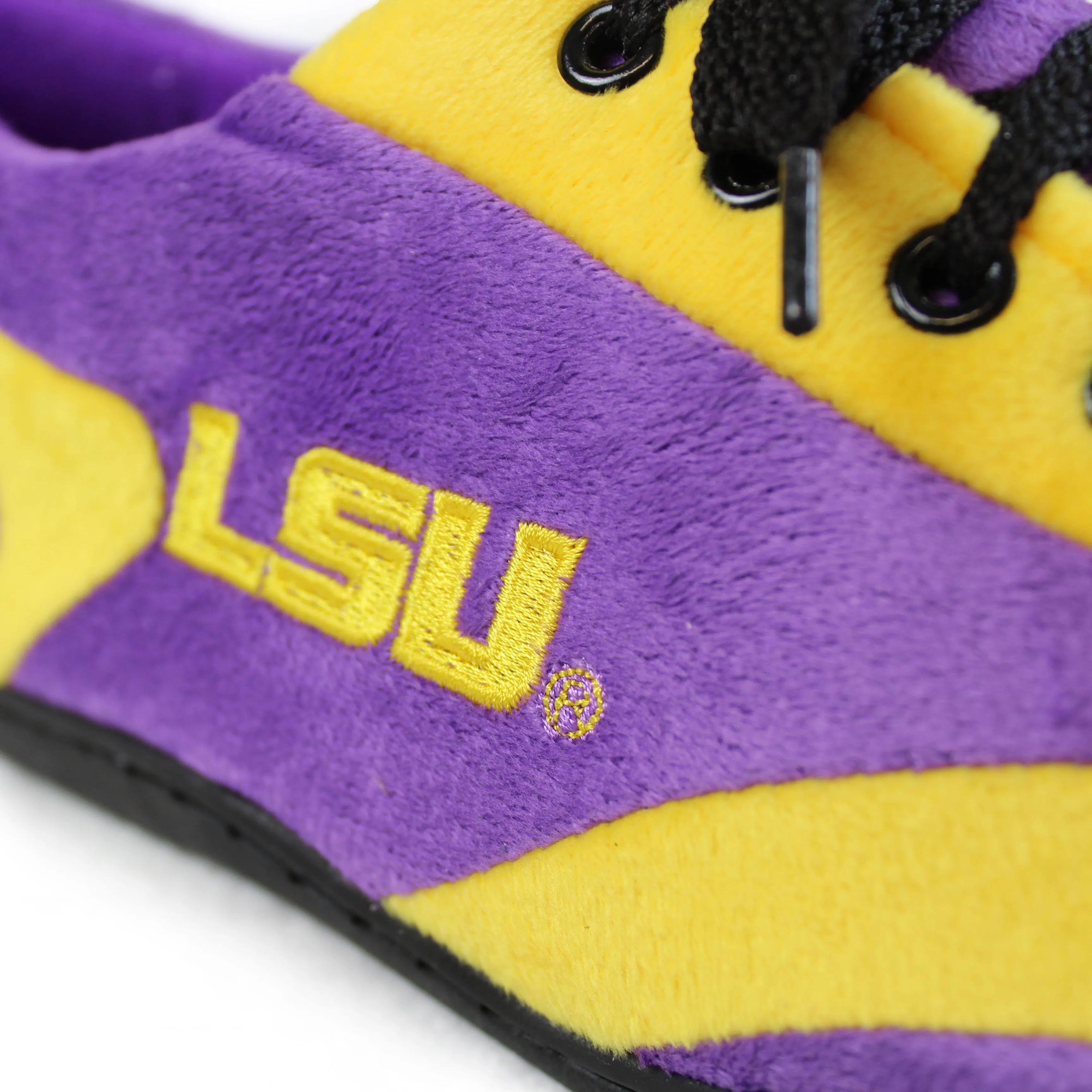 LSU Tigers All Around Rubber Soled Slippers