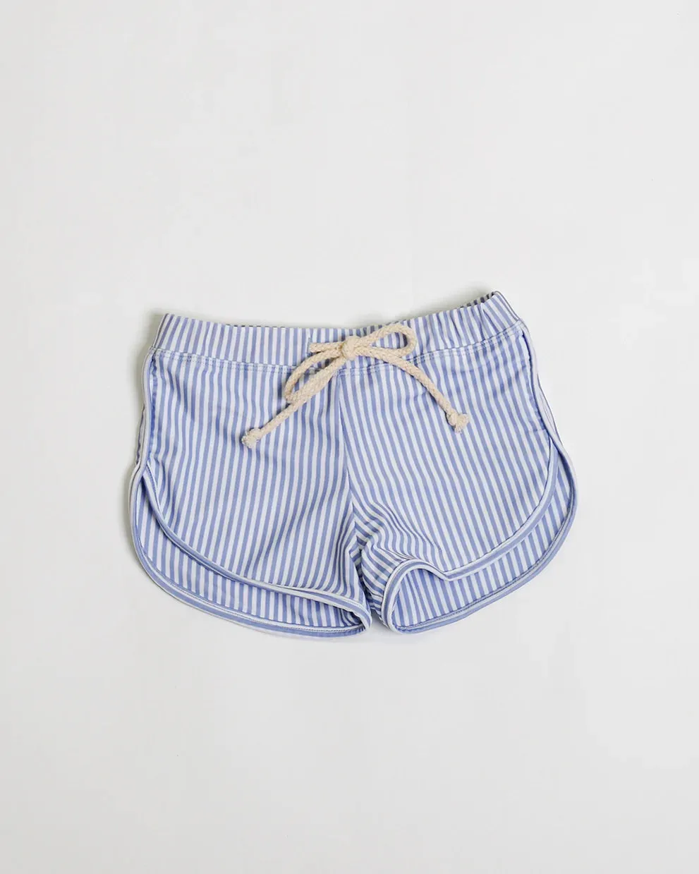 Mesa Kids Swim Trunks - Berry Stripe