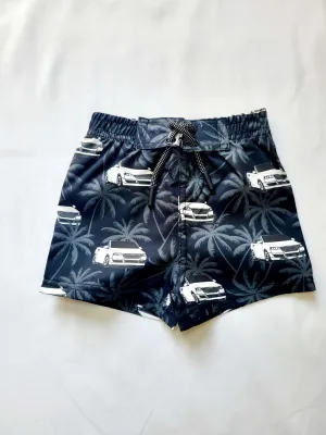 Mish Mish Car Swim Board Shorts