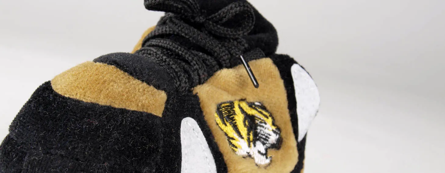 Missouri Tigers Baby Slippers