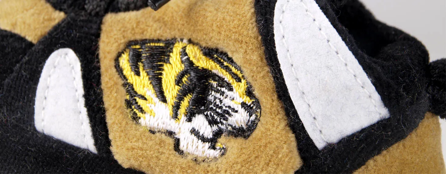 Missouri Tigers Baby Slippers