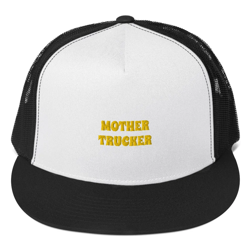 MOTHER TRUCKER Trucker Cap Mom Mama Trucking Truck Driving Occupation Nice Funny Cap Gift Travel Road