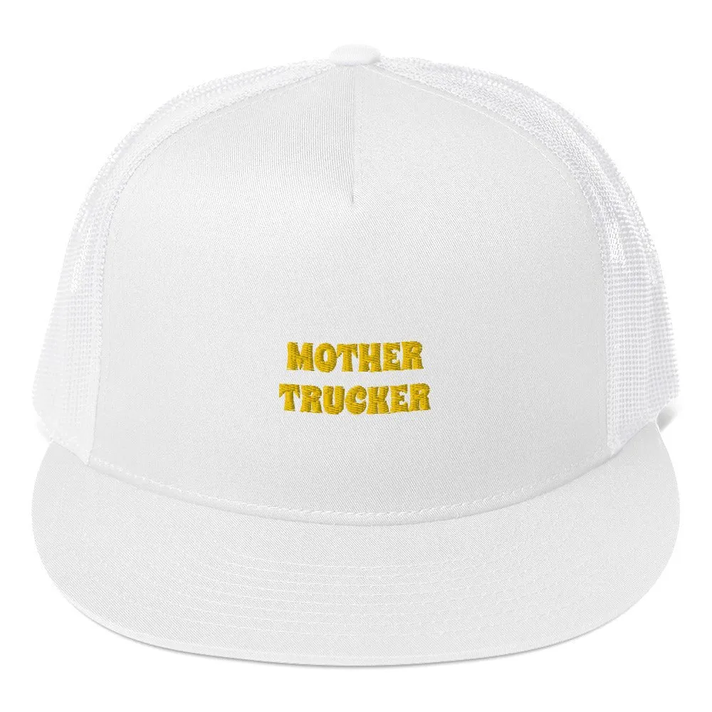 MOTHER TRUCKER Trucker Cap Mom Mama Trucking Truck Driving Occupation Nice Funny Cap Gift Travel Road