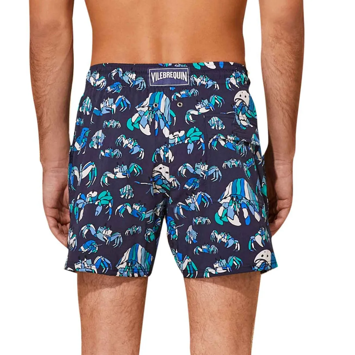 Navy ‘Hermit Crab’ Moorise Swim Trunks