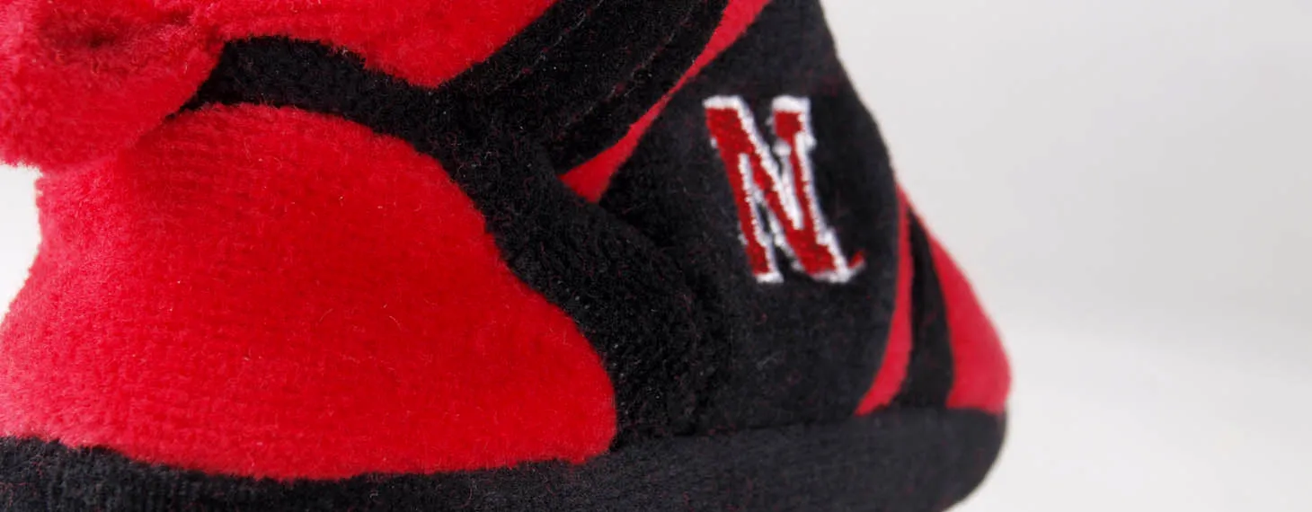 Nebraska Cornhuskers Baby Slippers