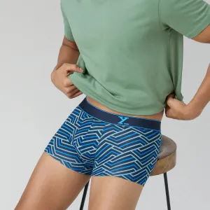 Parallax Cotton Trunks Blue Stripes