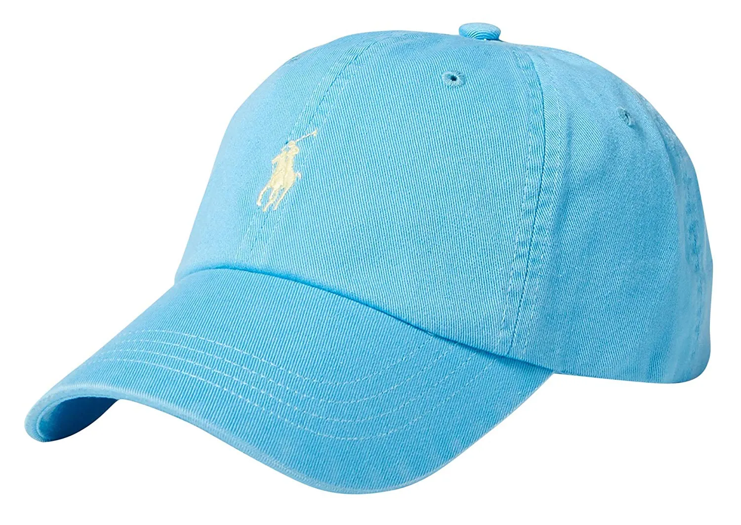 Polo Ralph Lauren Men's Cotton Oxford Baseball Cap Margie Blue