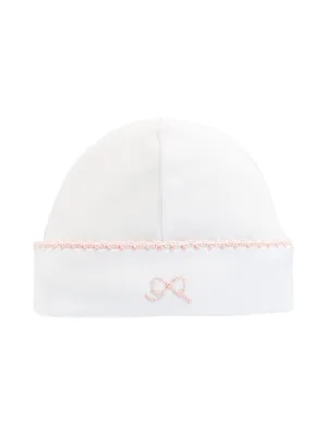 Pretty Pink Bows Embroidered Hat