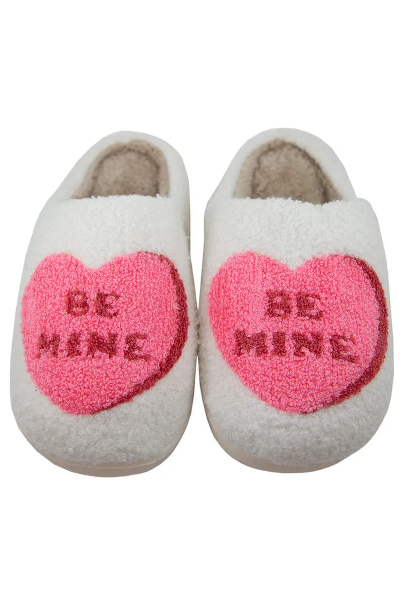 "Be Mine" Candy Slippers