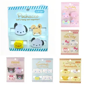 Sanrio Character Mini Face Clips