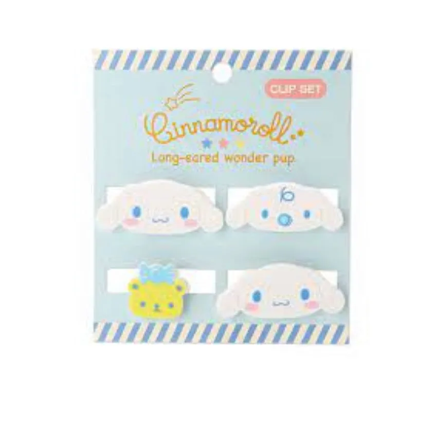 Sanrio Character Mini Face Clips