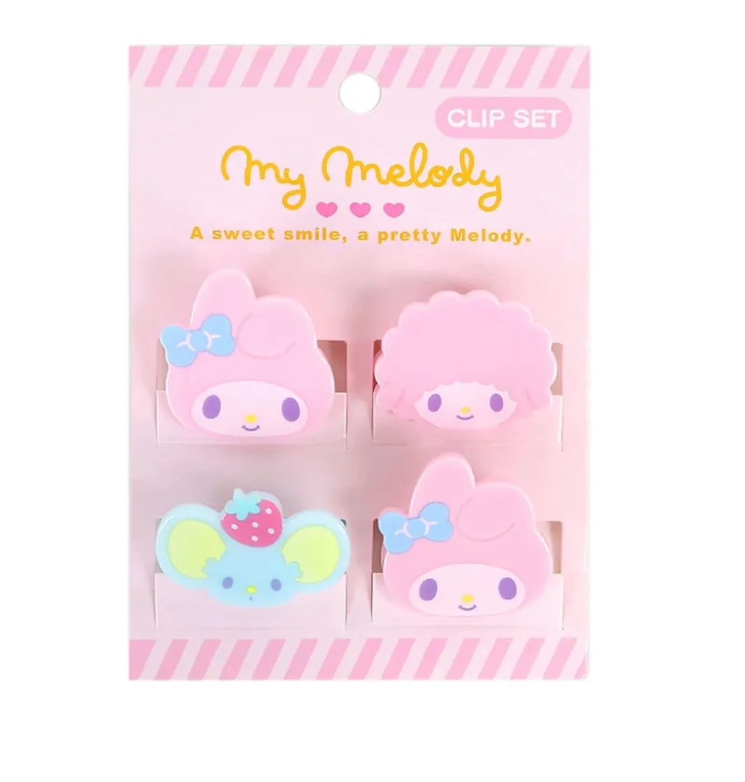 Sanrio Character Mini Face Clips