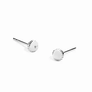 Silver Stud Earrings - Alma