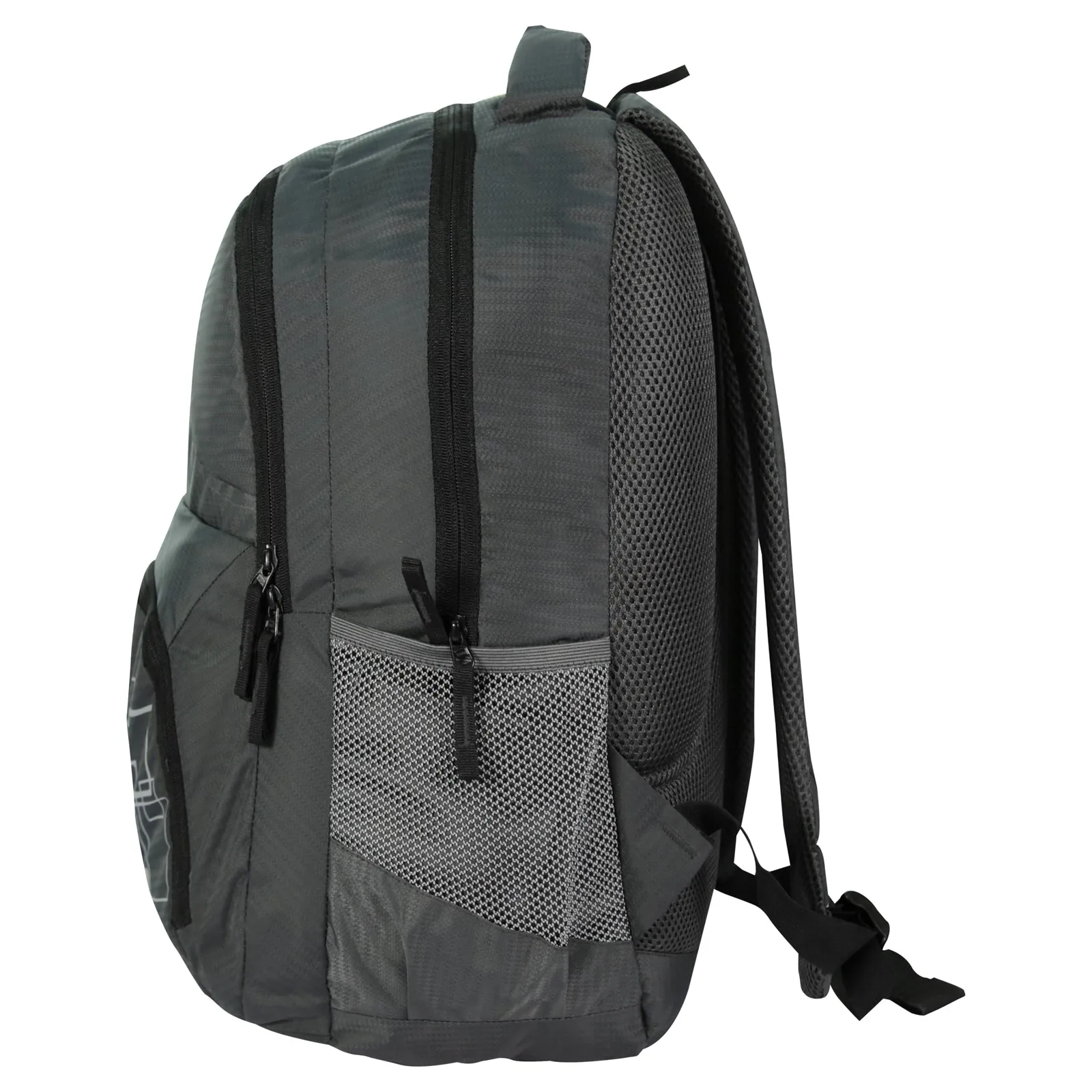 SIRIUS Laptop  LTP 03 Backpack  geometric print Grey & Black