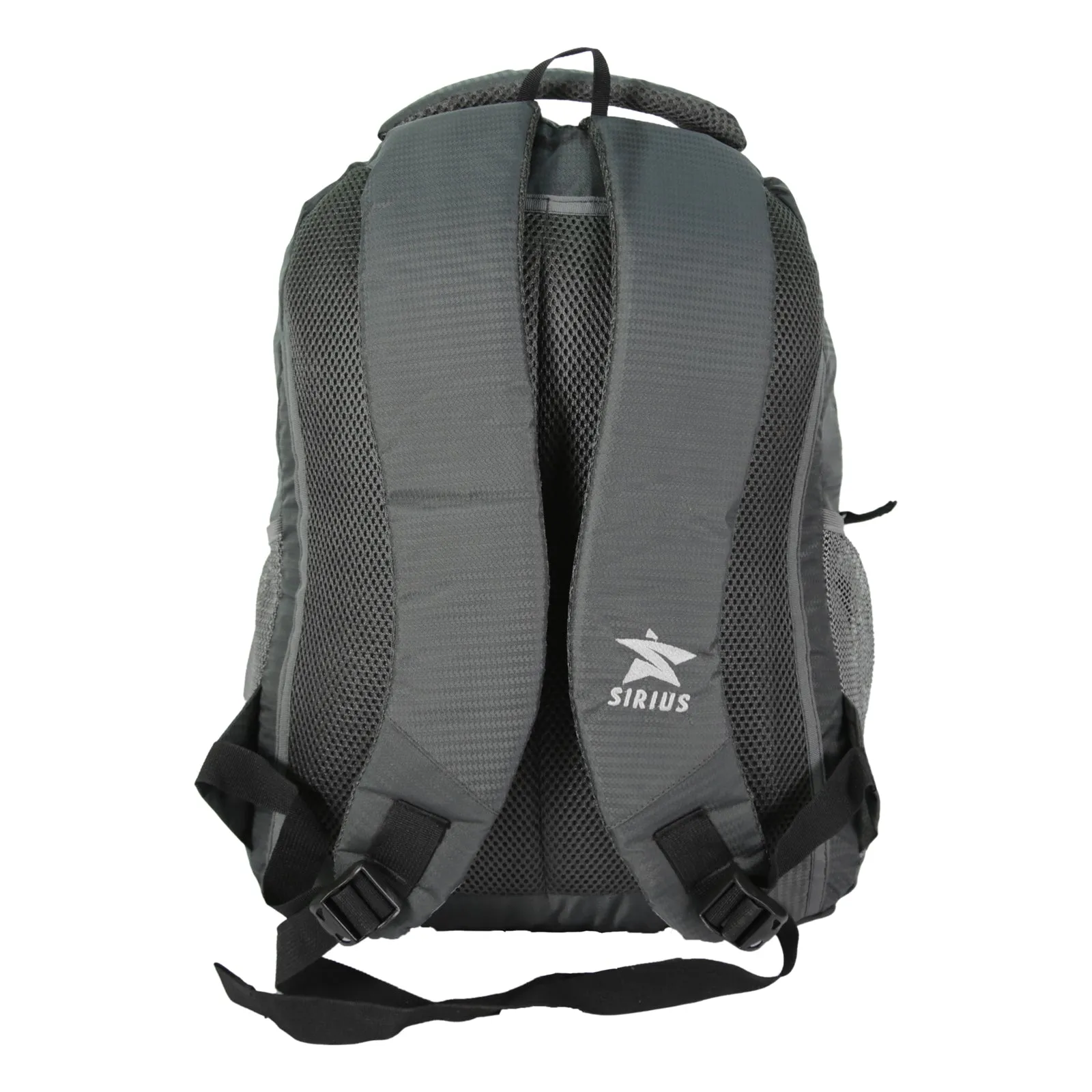 SIRIUS Laptop  LTP 03 Backpack  geometric print Grey & Black