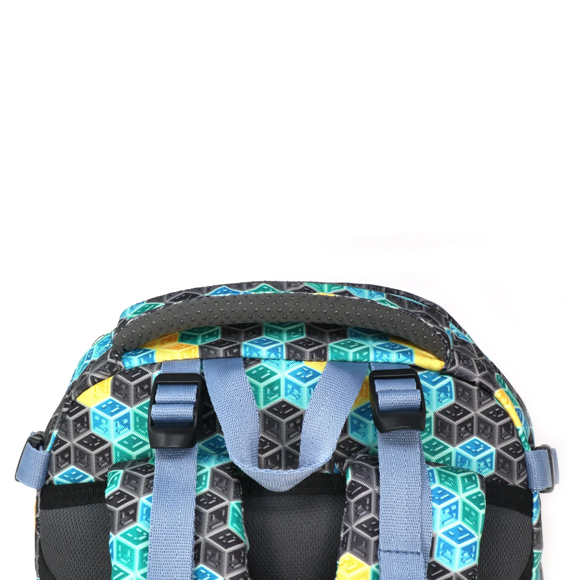 Smily Kiddos Teen backpack Black & Future Green