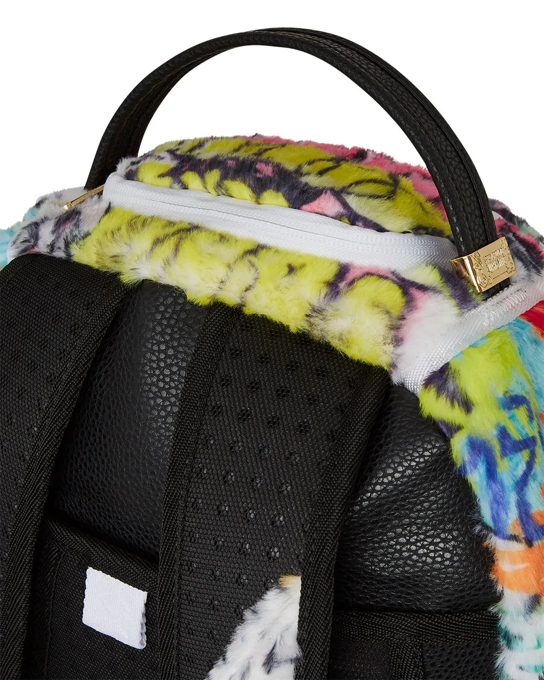 Sprayground Graffiti Faux Fur DLXSF Multicolour