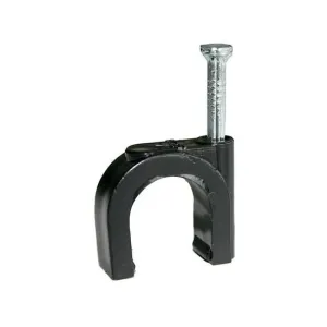 Supply Pipe Nail in Wall Clip 13mm - 10 Pack