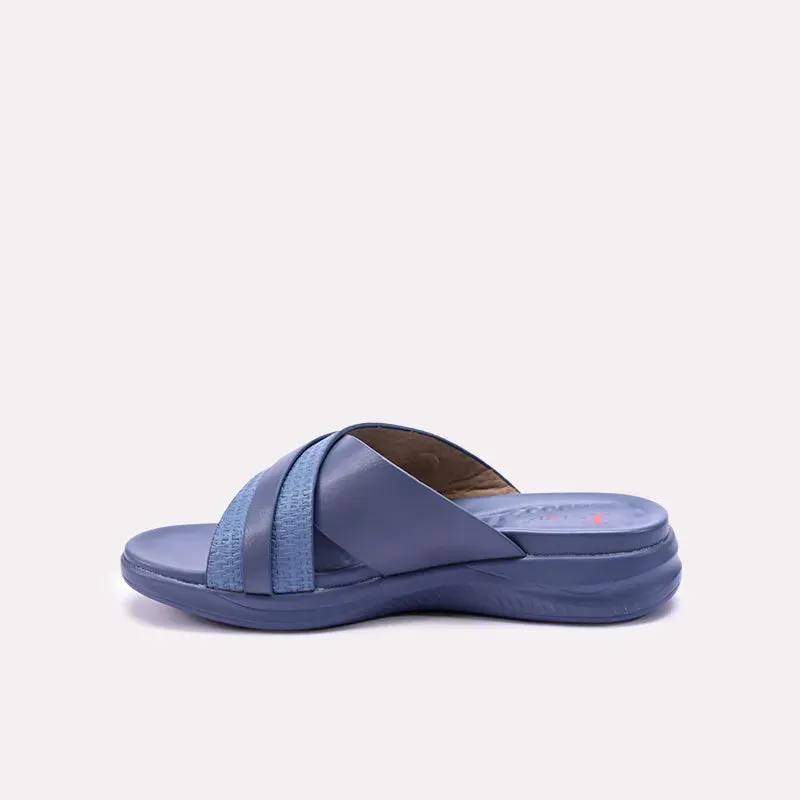 Svetlana Blue Comfy Slippers 0412727