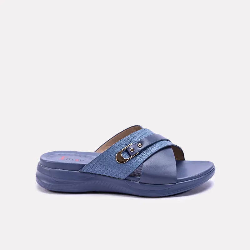 Svetlana Blue Comfy Slippers 0412727