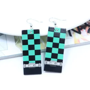 tanjiro earrings