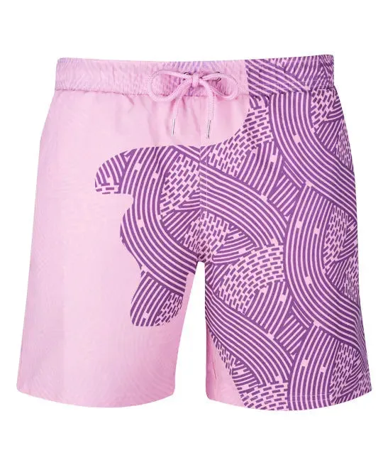 Temperature Sensitive Swim Trunks for Men & Kids