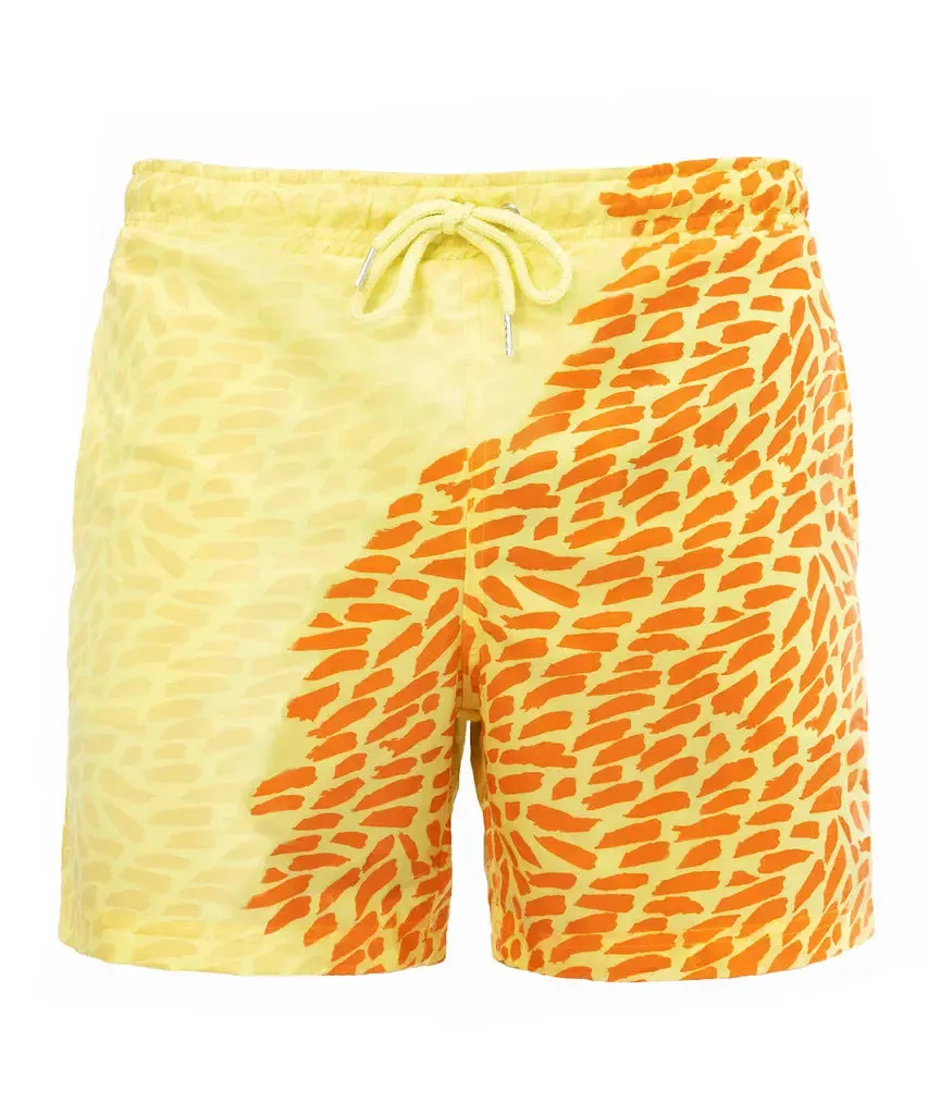 Temperature Sensitive Swim Trunks for Men & Kids