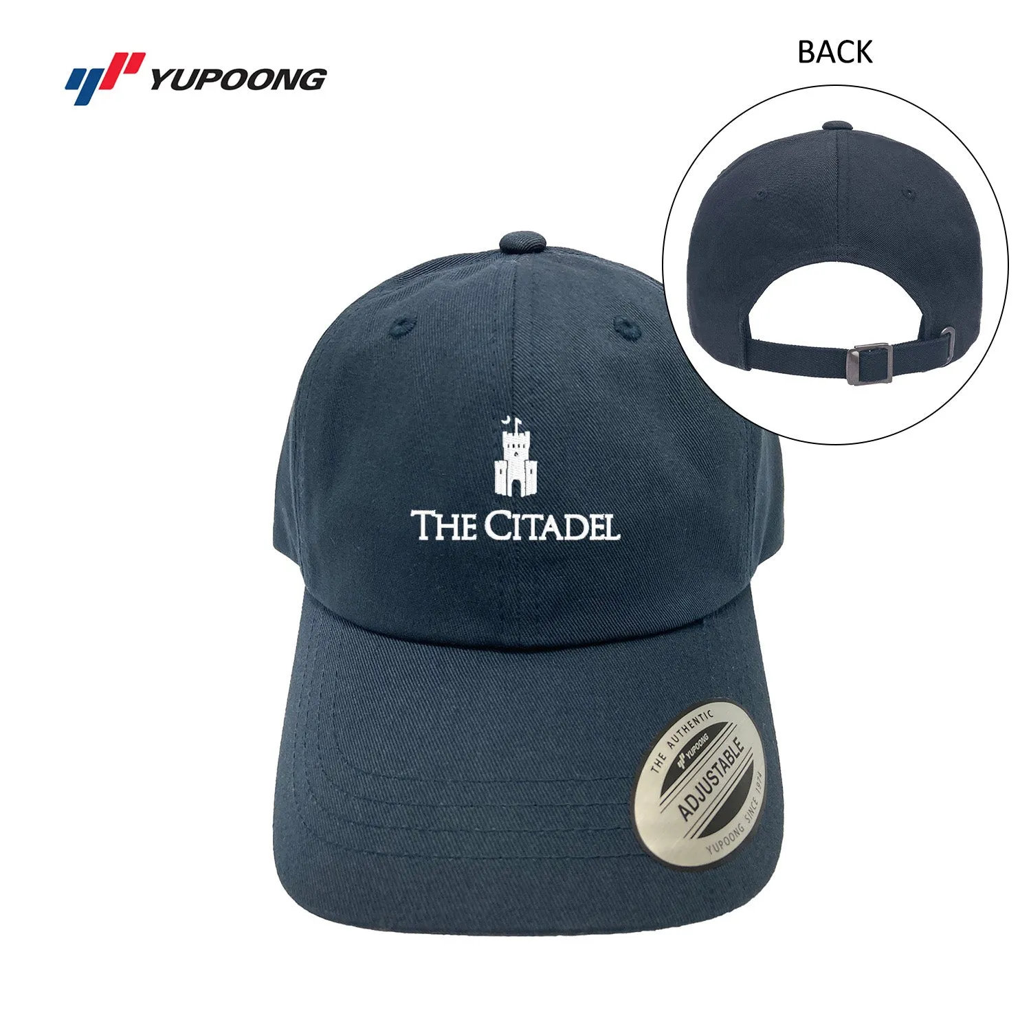 The Citadel, Barracks, Yupoong Adult Low-Profile Cotton Twill Dad Cap