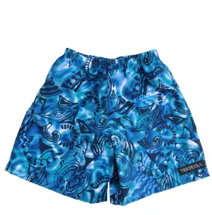 Tonga Blue Swim Trunks