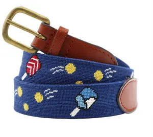 Wacky Pickleball Needlepoint Belt