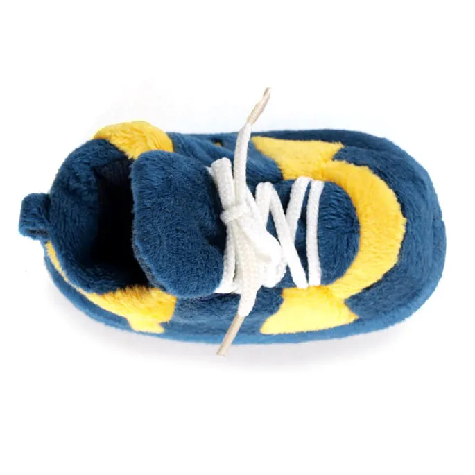 West Virginia Mountaineers Baby Slippers