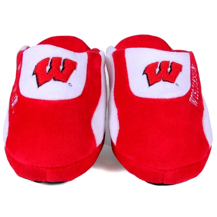 Wisconsin Badgers Low Pro Indoor House Slippers