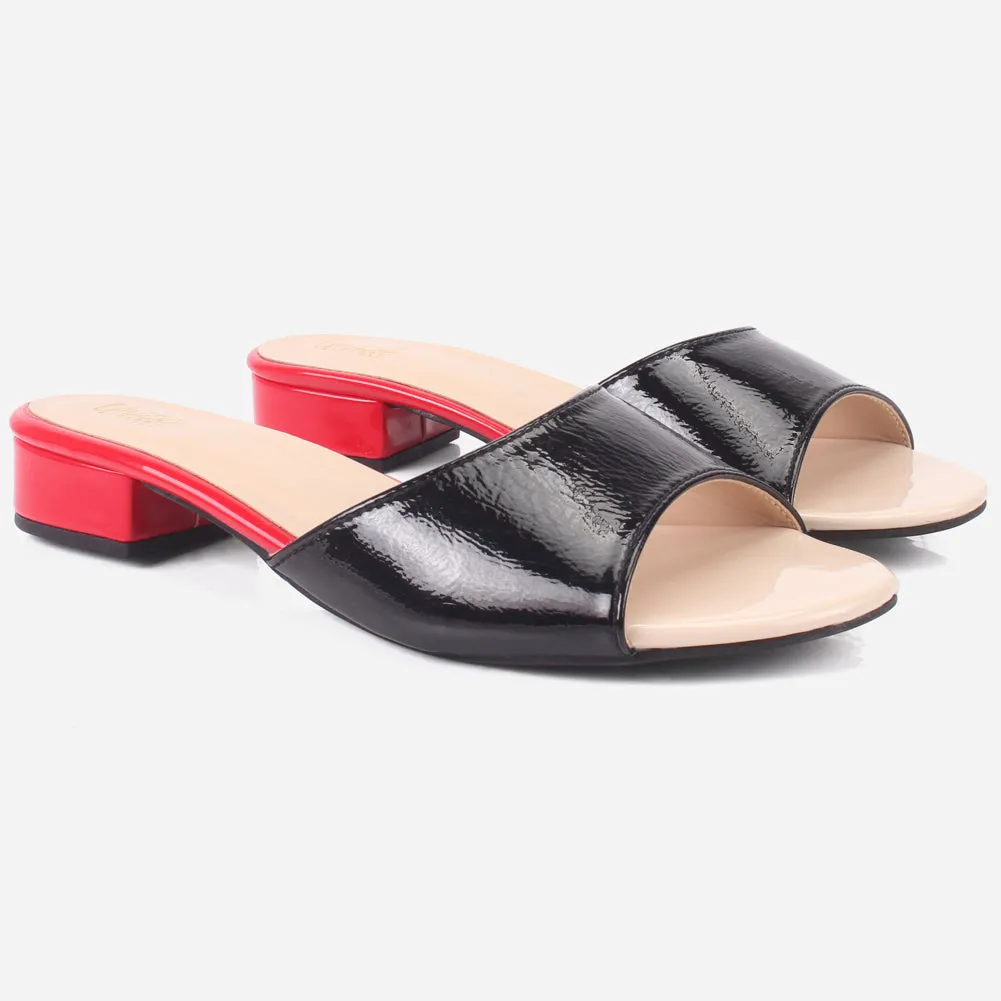 Womens "STAVIA" Glossy Summer Shoes