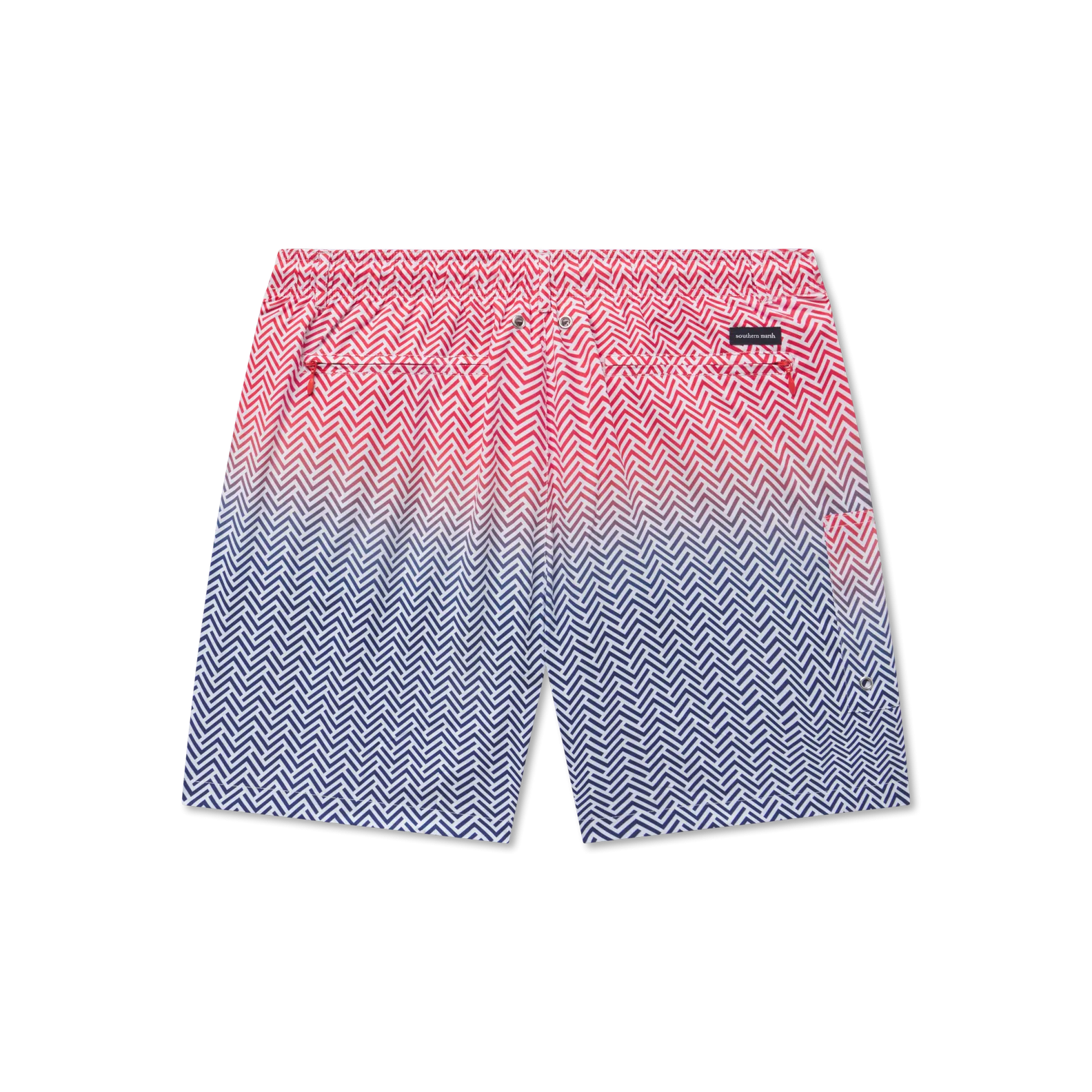 Youth Dockside Swim Trunk - Herringbone Fade